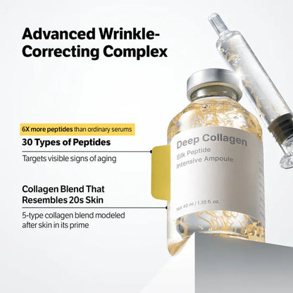 Deep Collagen Silk Peptide Ampoule - 1.35 fl oz (40 ml)